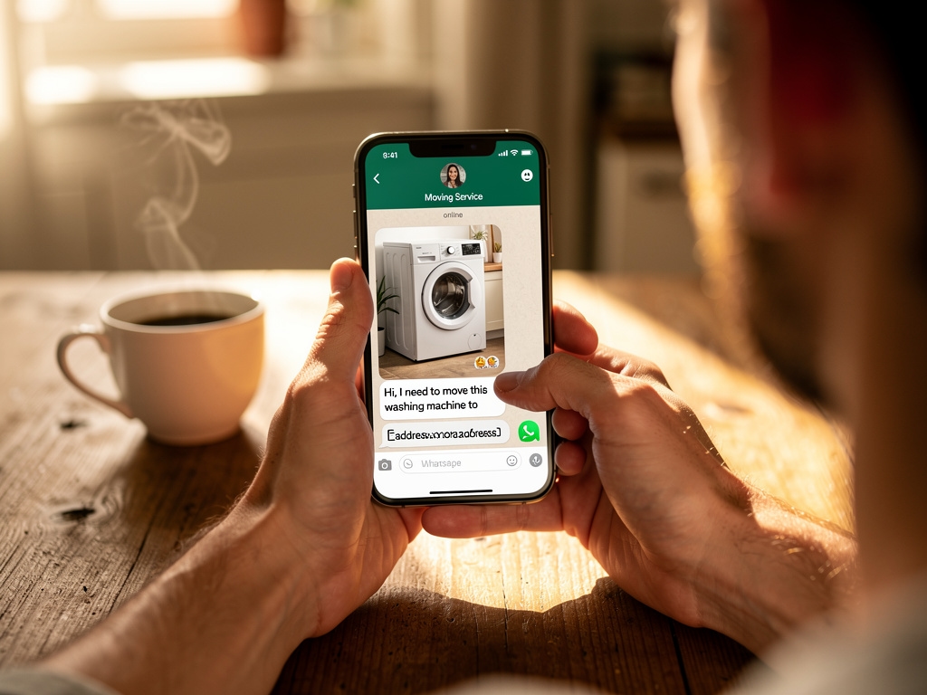 Jednorazowy transport mebla - wycena przez WhatsApp
